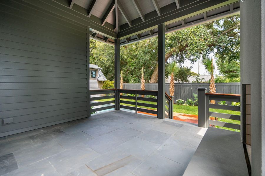 Exterior details and patio area of a home in , Mount Pleasant (Image 43).