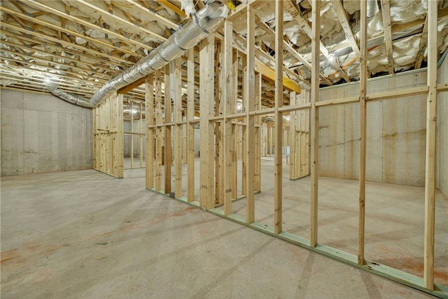 In-progress construction of a new home in , Milton, GA (Image 53).