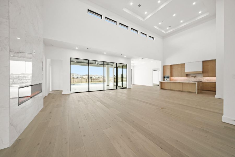Spacious, unfurnished interior of a new home in Bridgeland, Cypress (Image 28).