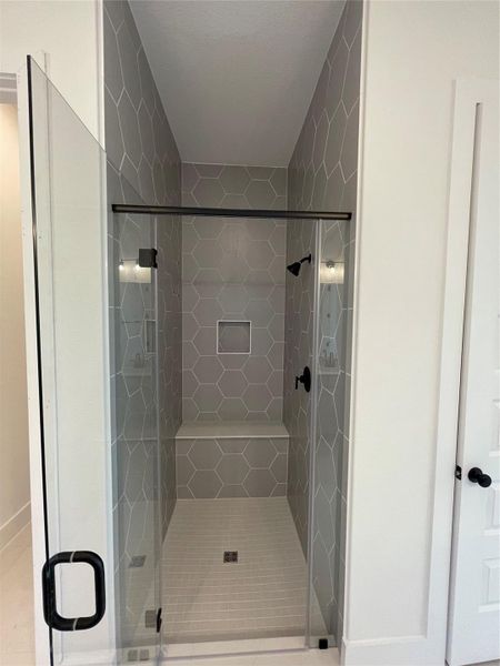 Walk-in Shower in Primary Bath