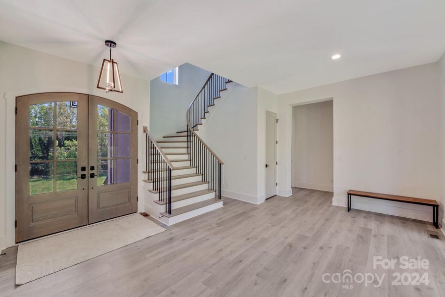 Furnished interior view inside a new home in , Charlotte (Image 11).