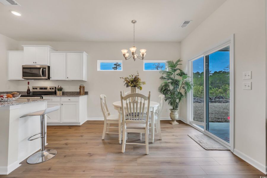 Furnished interior view inside a new home in Beach Gardens, Conway (Image 12). Furnished interior view inside a new home in Beach Gardens, Conway (Image 12).