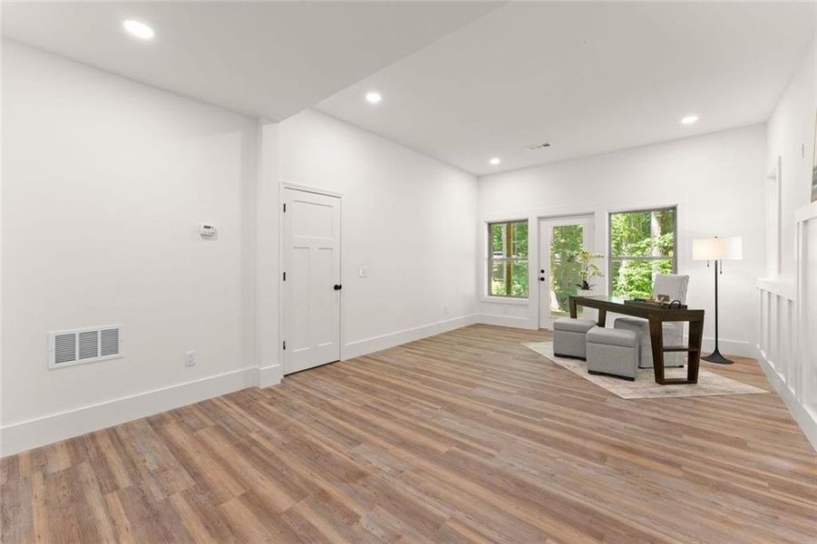 Spacious, unfurnished interior of a new home in , Dawsonville (Image 21). Spacious, unfurnished interior of a new home in , Dawsonville (Image 21).