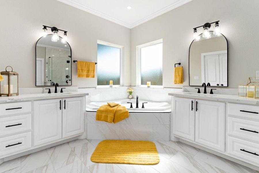 Furnished interior view inside a new home in , Port Neches (Image 11).