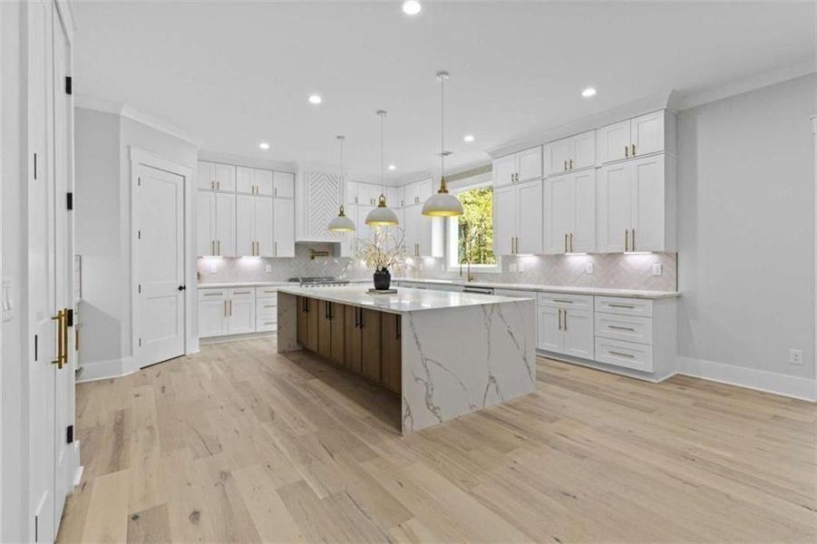 Furnished interior view inside a new home in , Winder (Image 8).