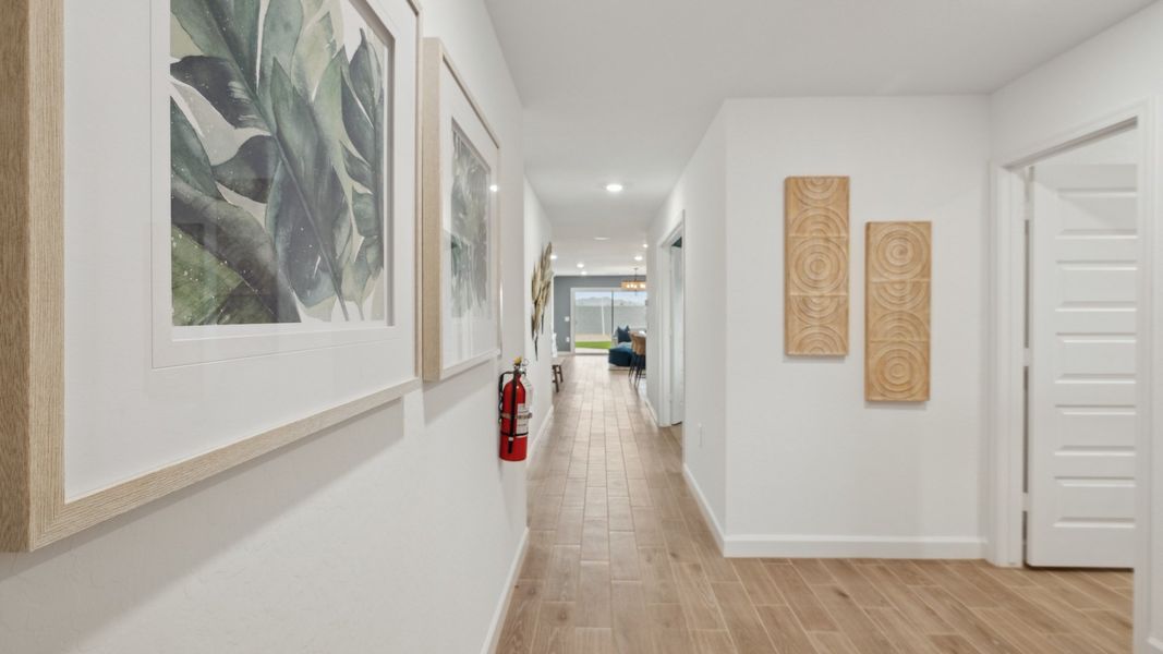 Furnished interior view inside a new home in Remington, Buckeye (Image 6).