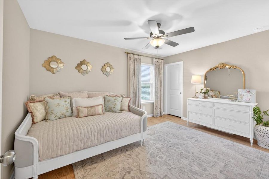 Furnished interior view inside a new home in Reunion, Flowery Branch (Image 46).