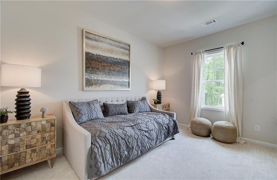 Furnished interior view inside a new home in , Hoschton (Image 32).