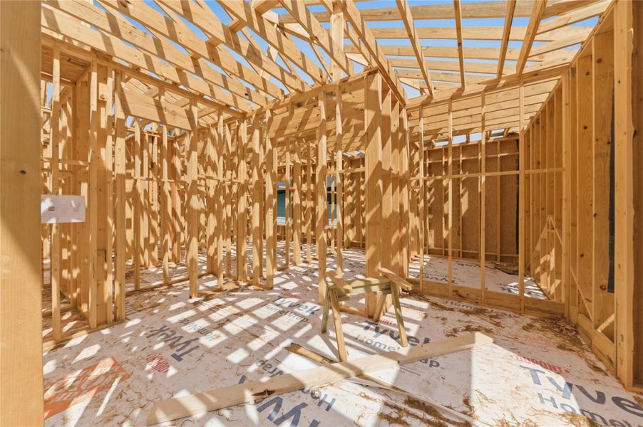 In-progress construction of a new home in , Houston, TX (Image 26).