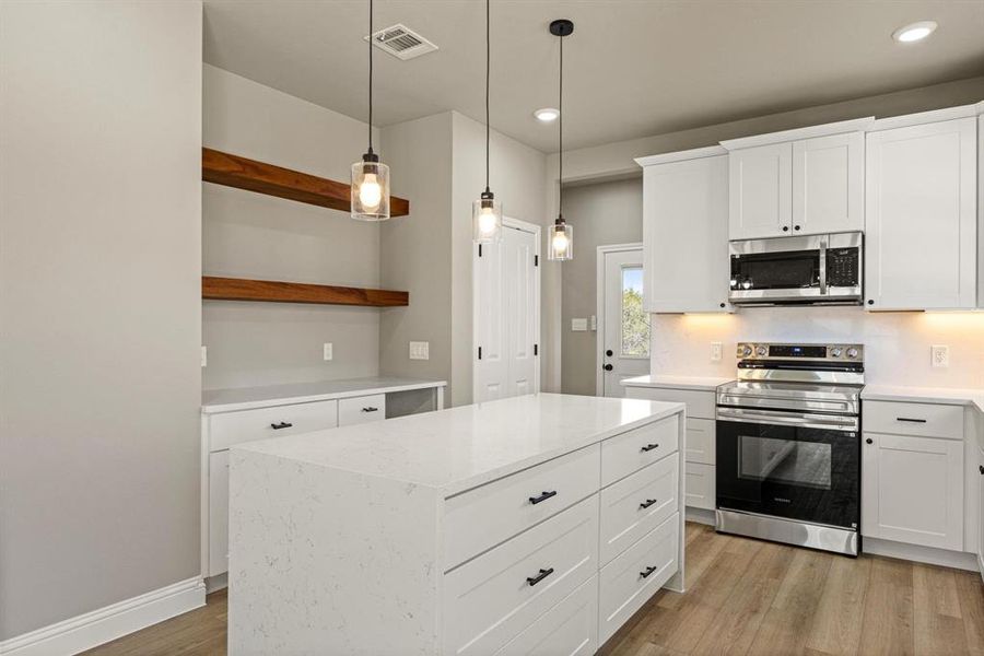 Furnished interior view inside a new home in , Granbury (Image 10). Furnished interior view inside a new home in , Granbury (Image 10).