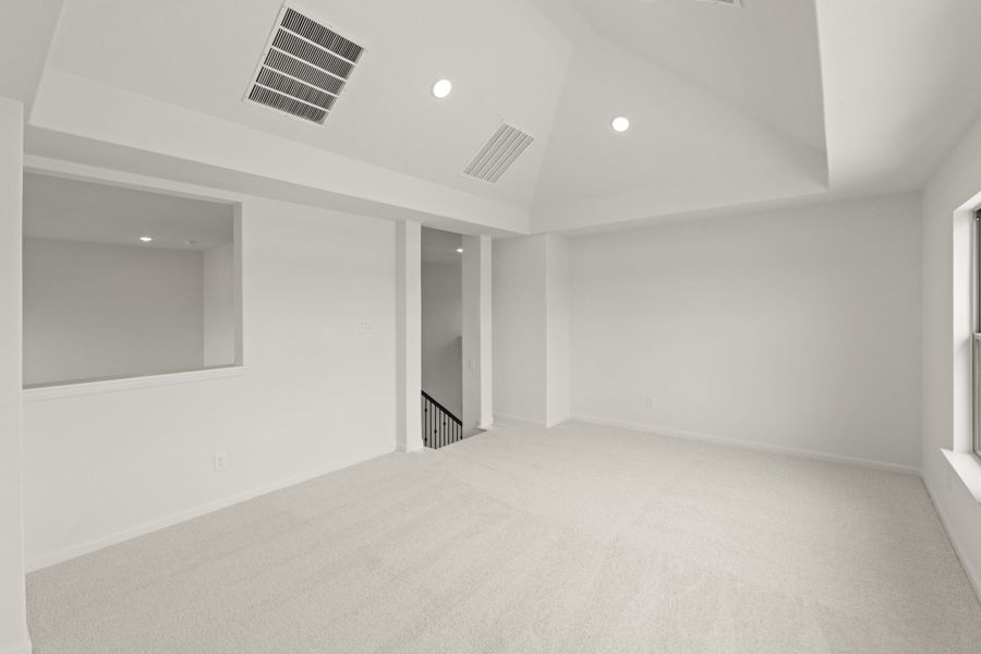 Spacious, unfurnished interior of a new home in Park Hills, Rockwall (Image 29). Spacious, unfurnished interior of a new home in Park Hills, Rockwall (Image 29).