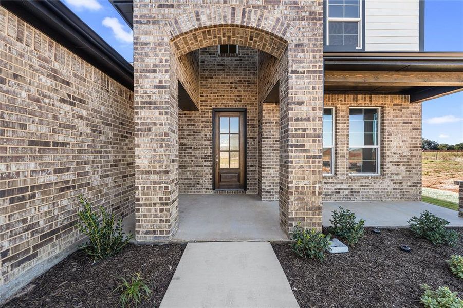Exterior details and patio area of a home in Covenant Park, Springtown (Image 21). Exterior details and patio area of a home in Covenant Park, Springtown (Image 21).