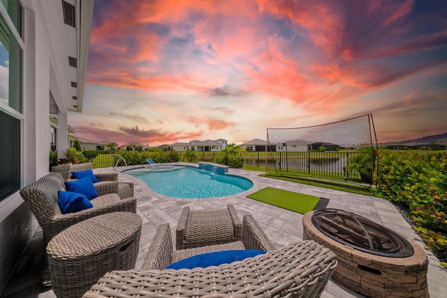 Exterior details and patio area of a home in , Port St. Lucie (Image 1). Exterior details and patio area of a home in , Port St. Lucie (Image 1).