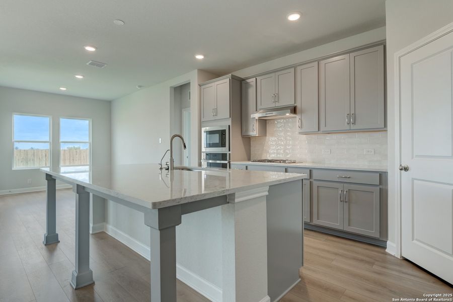 Furnished interior view inside a new home in Cordova Trails, Seguin (Image 4).