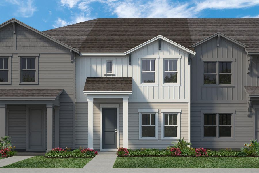 Representative exterior photo of a completed home built from the Avalon by Rockwell Homes in Whaley Grove, St. Cloud, FL (Image 1). Representative exterior photo of a completed home built from the Avalon by Rockwell Homes in Whaley Grove, St. Cloud, FL (Image 1).