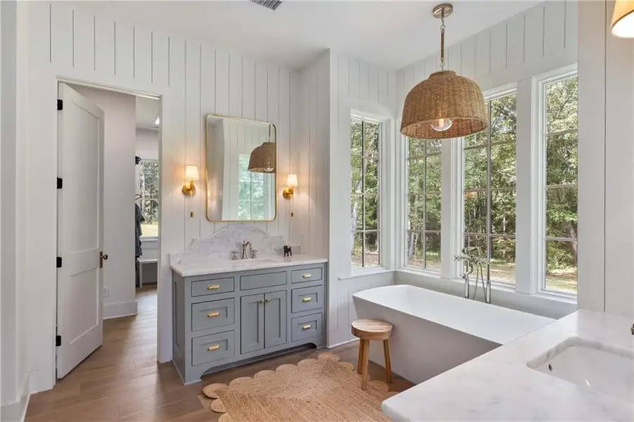 Furnished interior view inside a new home in , Chattahoochee Hills (Image 46).