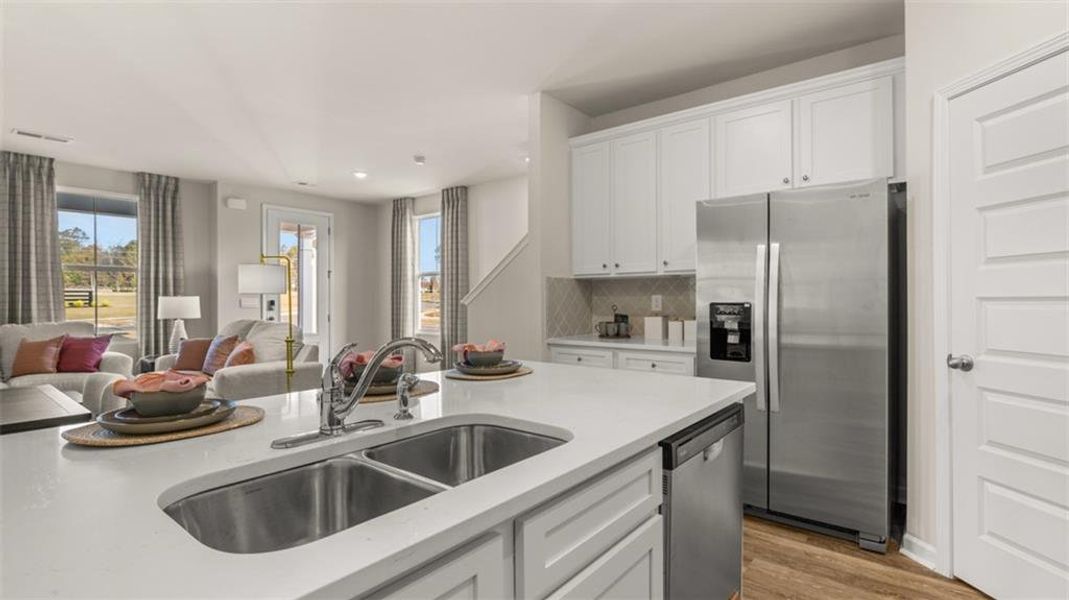 Furnished interior view inside a new home in Brookland Commons, Monroe (Image 18).
