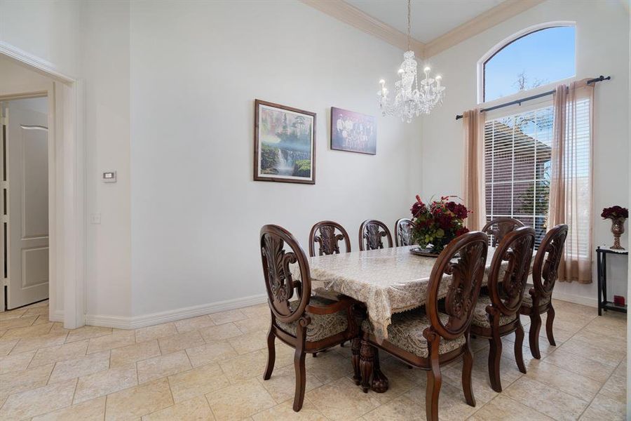 Furnished interior view inside a new home in , Powderly (Image 15).