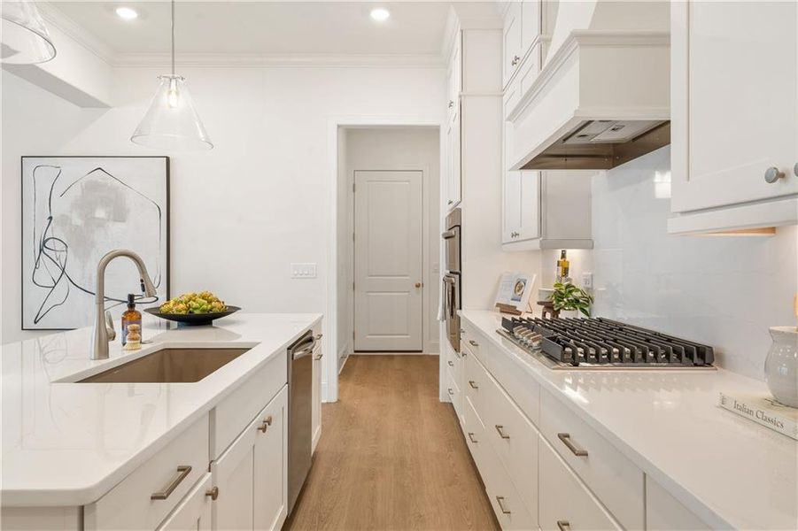 Furnished interior view inside a new home in , Canton (Image 6).