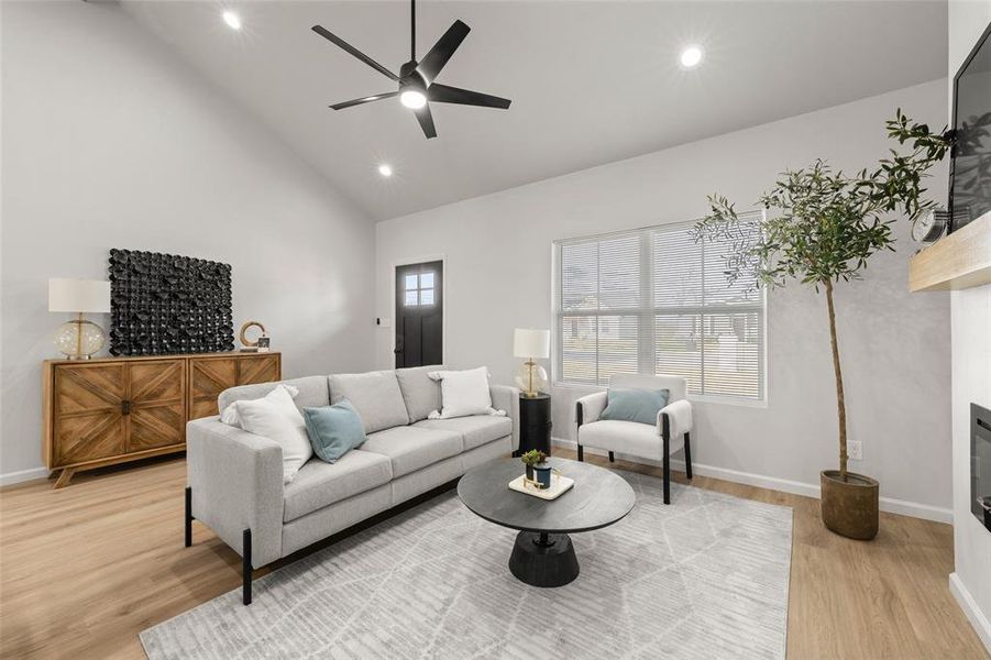 Furnished interior view inside a new home in , Waco (Image 10).