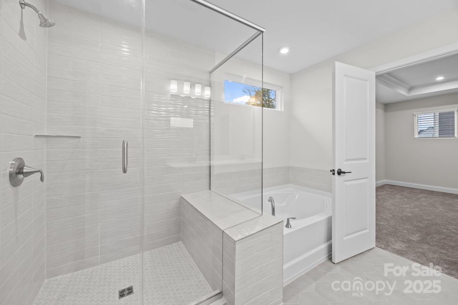 Furnished interior view inside a new home in Parkside Crossing, Charlotte (Image 13). Furnished interior view inside a new home in Parkside Crossing, Charlotte (Image 13).