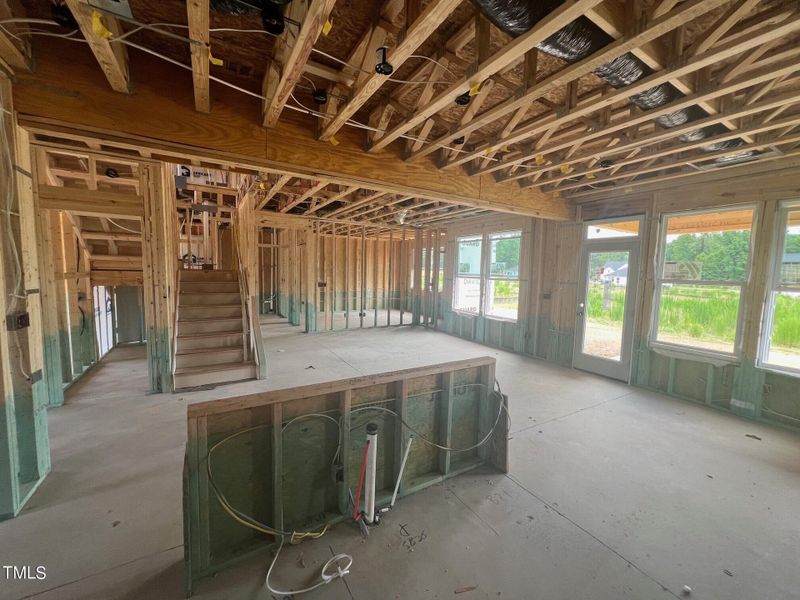 Spacious, unfurnished interior of a new home in Wellers Knoll, Lillington (Image 32).