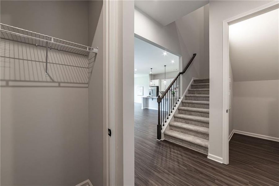 Furnished interior view inside a new home in , Canton (Image 36).