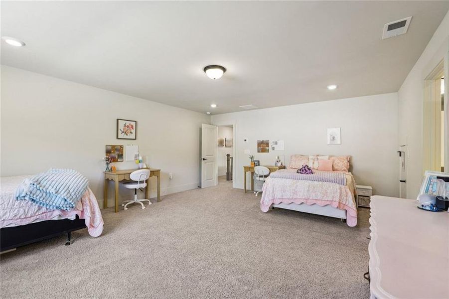 Furnished interior view inside a new home in , Hoschton (Image 19).