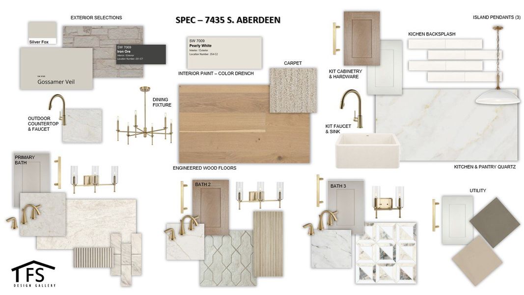 Sample of building materials used in homes in The Retreat, Cleburne (Image 27). Sample of building materials used in homes in The Retreat, Cleburne (Image 27).