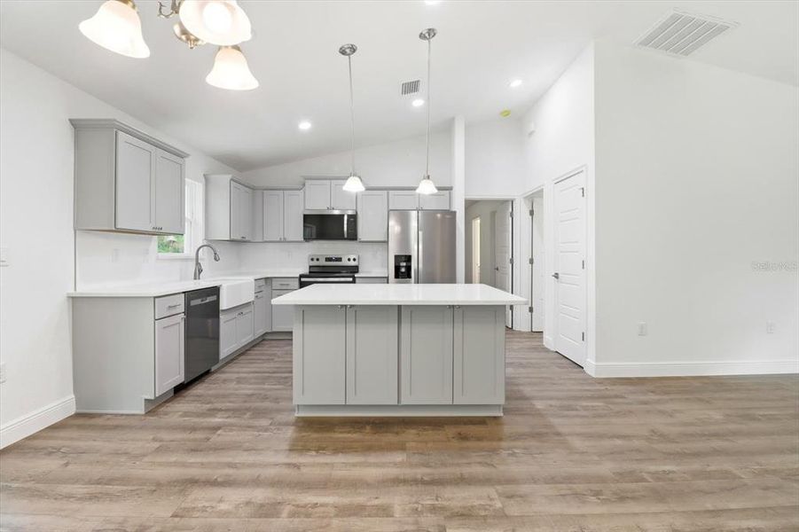 Furnished interior view inside a new home in , Crystal River (Image 6). Furnished interior view inside a new home in , Crystal River (Image 6).