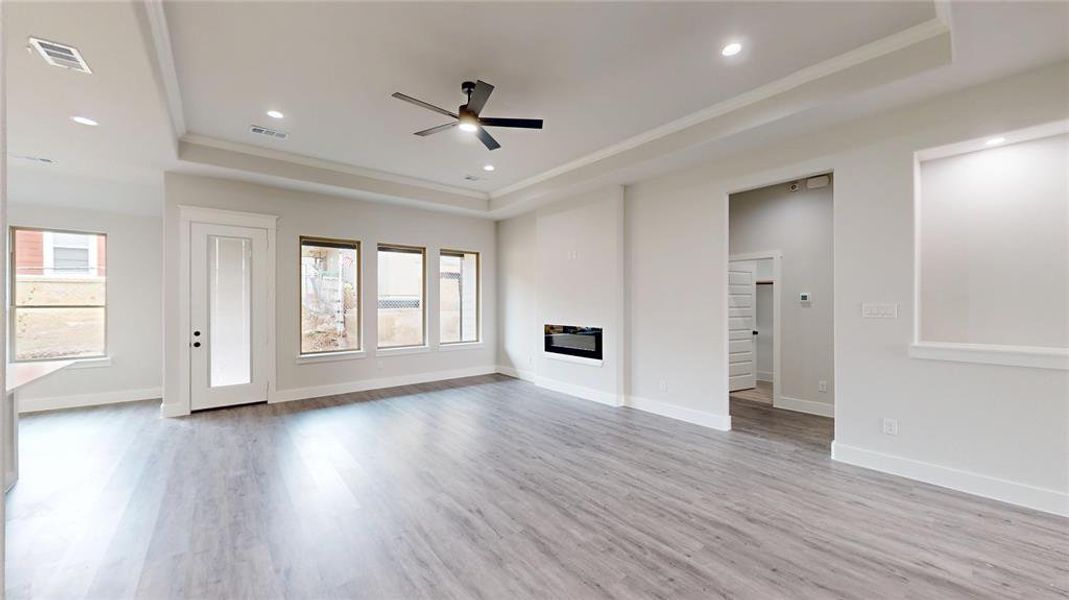 Spacious, unfurnished interior of a new home in , Fort Worth (Image 12). Spacious, unfurnished interior of a new home in , Fort Worth (Image 12).