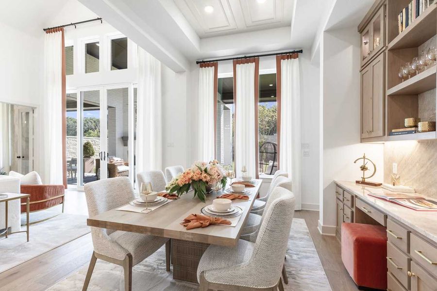 Representative Dining Room - some options shown Representative Dining Room - some options shown