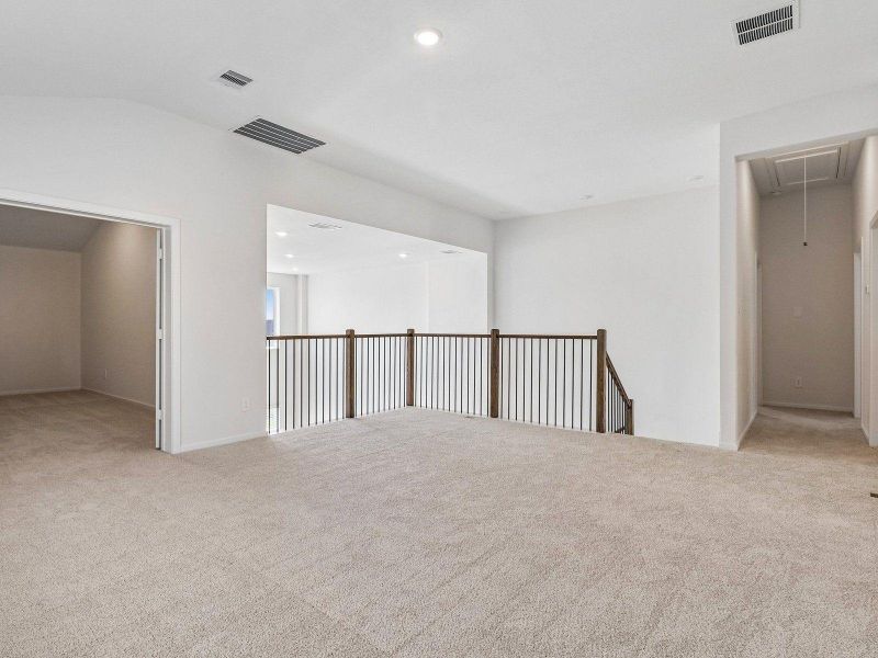 Spacious, unfurnished interior of a new home in Riviera Pines - Classic Series, Huffman (Image 33). Spacious, unfurnished interior of a new home in Riviera Pines - Classic Series, Huffman (Image 33).