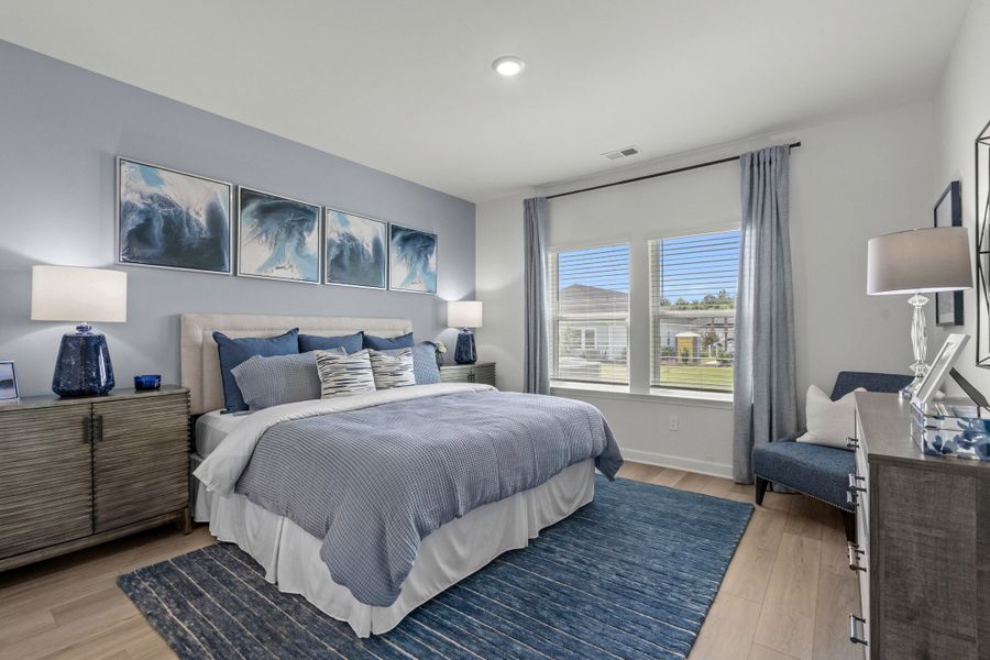 Furnished interior view inside a new home in Waterside - Boardwalk Series, Longs (Image 8). Furnished interior view inside a new home in Waterside - Boardwalk Series, Longs (Image 8).