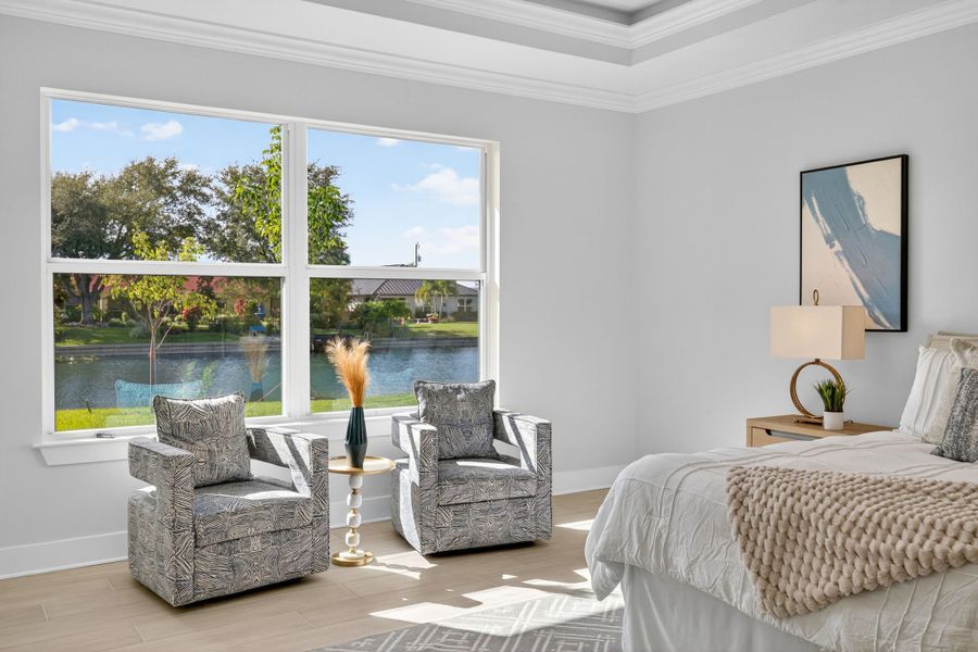 Representative furnished interior of a home built from the The Coral Haven by Sunlife Homes LLC in Cape Coral, Cape Coral (Image 32).