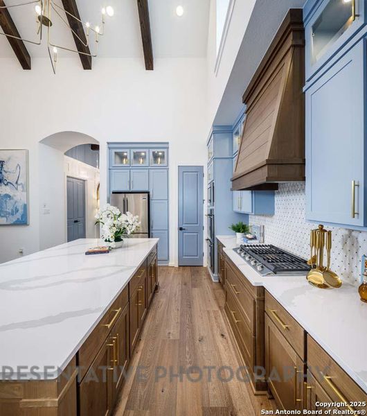 Furnished interior view inside a new home in Esperanza, Boerne (Image 10). Furnished interior view inside a new home in Esperanza, Boerne (Image 10).