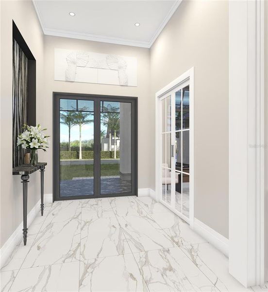 Spacious, unfurnished interior of a new home in , Port Charlotte (Image 19). Spacious, unfurnished interior of a new home in , Port Charlotte (Image 19).