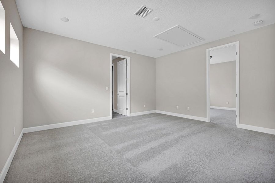 Representative unfurnished interior of a home built from the The Cypress by Providence Homes (Florida) in Reflections at Nocatee, Nocatee (Image 82).