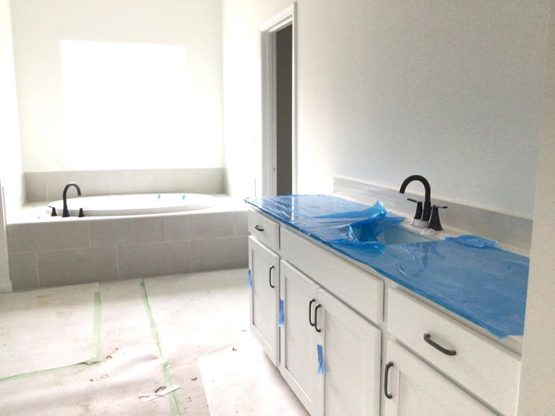 Primary Bath featuring the AW Collection® Harmony - Clean lines and graceful, polished details.