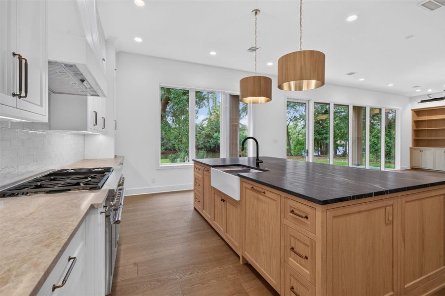Furnished interior view inside a new home in , The Woodlands (Image 17).