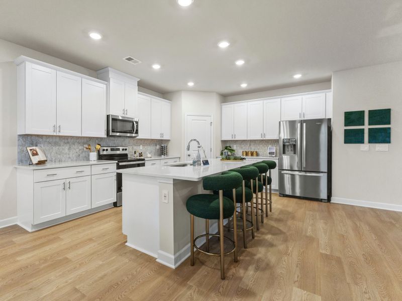 Kensington floorplan modeled at a Calabash Station in Calabash, N.C.