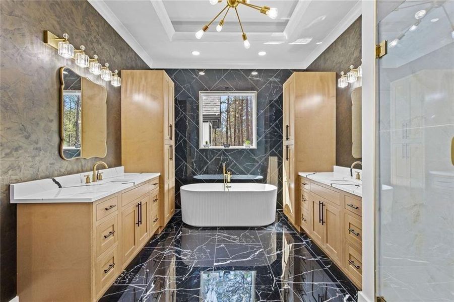 Furnished interior view inside a new home in , Winder (Image 5).