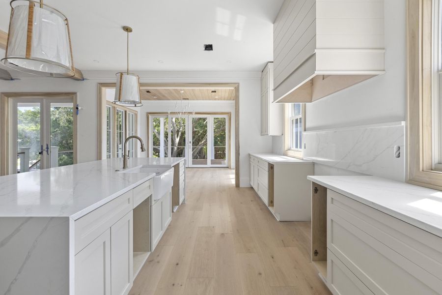 Furnished interior view inside a new home in , Sullivan's Island (Image 7).