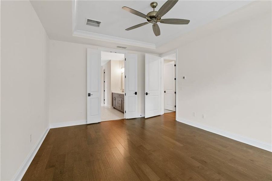Spacious, unfurnished interior of a new home in Promenade at Sawnee Village, Cumming (Image 22).