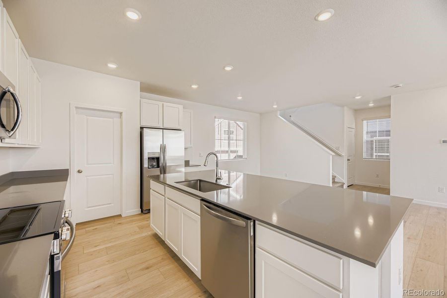 Furnished interior view inside a new home in Sterling Ranch: The Skyline Collection, Littleton (Image 3). Furnished interior view inside a new home in Sterling Ranch: The Skyline Collection, Littleton (Image 3).
