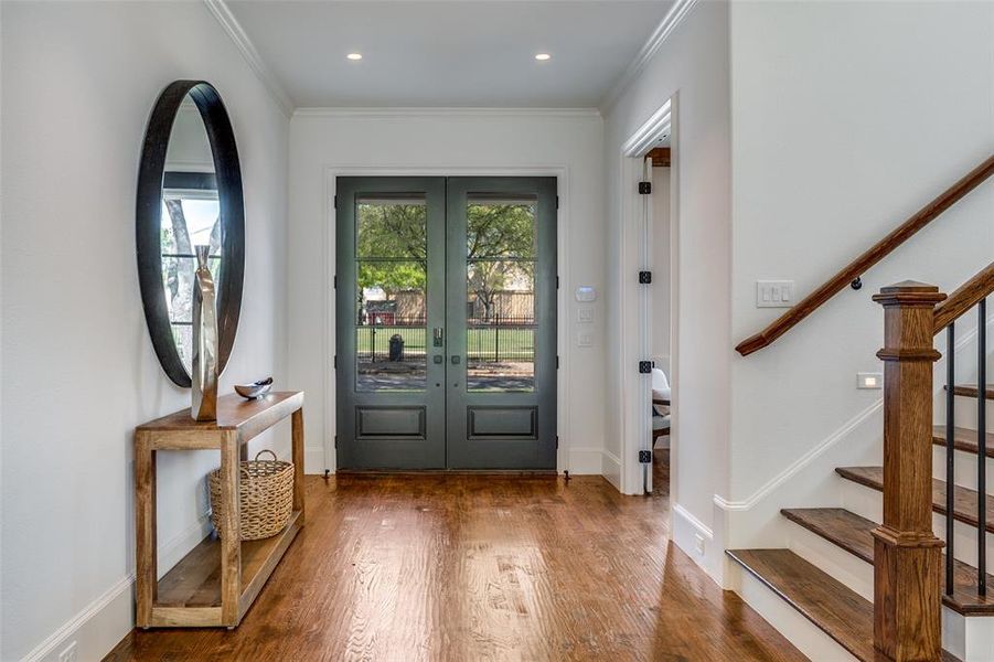 Furnished interior view inside a new home in , Dallas (Image 31).
