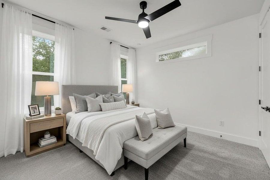 Furnished interior view inside a new home in , Johns Island (Image 15).