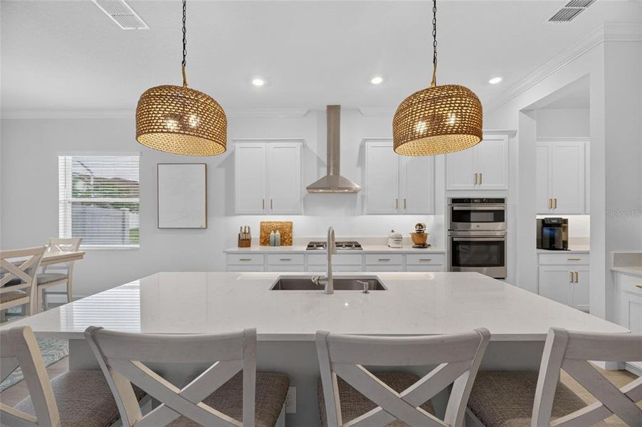 Furnished interior view inside a new home in Southshore Bay Active Adult, Wimauma (Image 51).