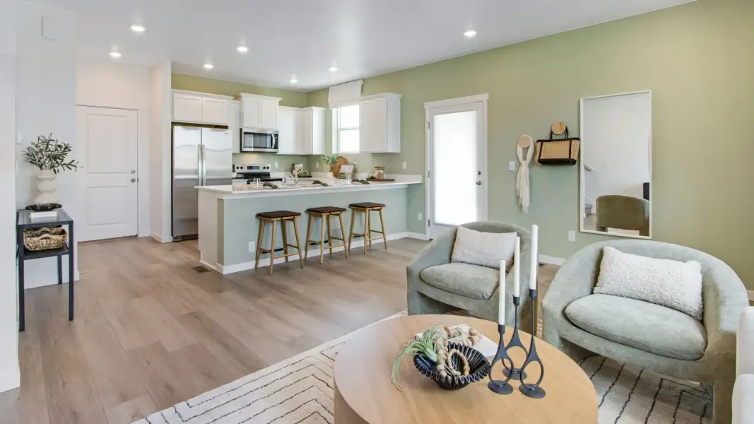 Furnished interior view inside a new home in Tailholt, Severance (Image 6).
