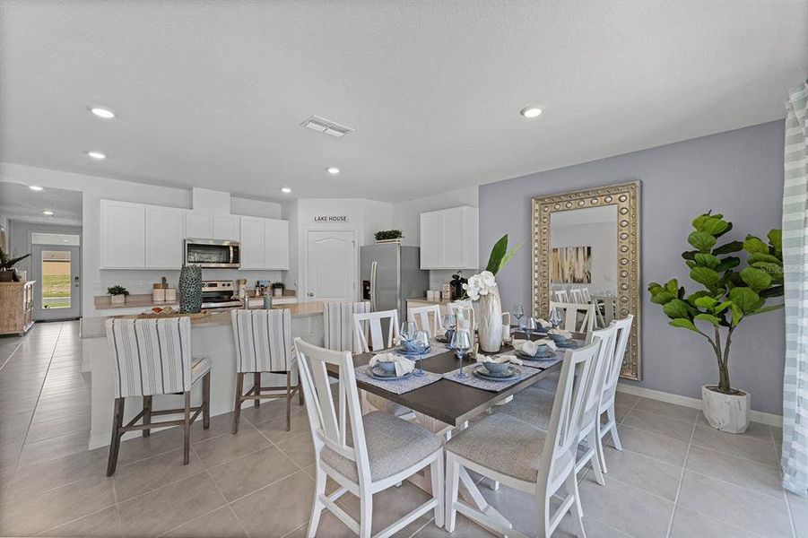 Furnished interior view inside a new home in , Winter Haven (Image 15). Furnished interior view inside a new home in , Winter Haven (Image 15).